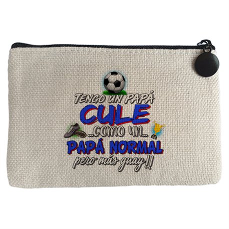 Monedero tengo un papá Culé como un papá normal pero más guay