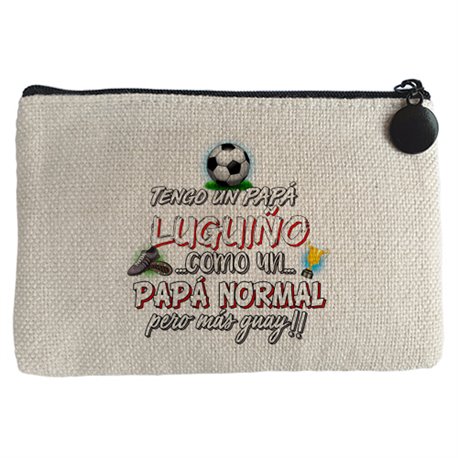 Monedero tengo un papá Luguiño como un papá normal pero más guay