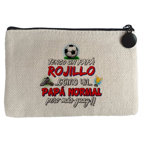 Monedero tengo un papá Rojillo como un papá normal pero más guay