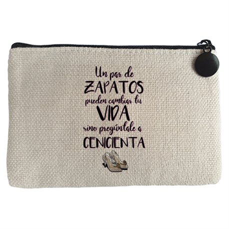 Monedero Un par de zapatos pueden cambiar tu vida Cenicienta