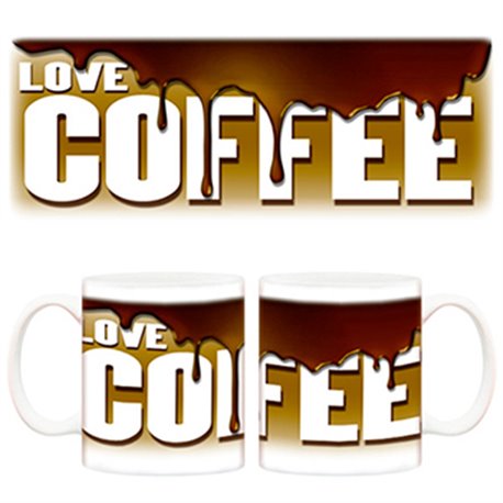 Taza I Love Coffee Caliente
