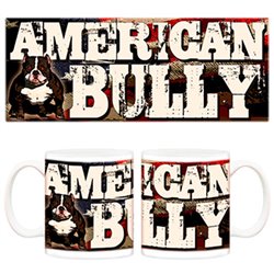 Taza American Bully perro