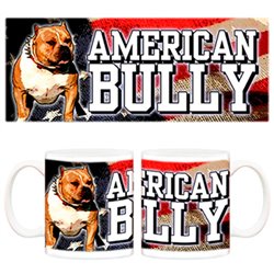 Taza mi perro American bully perro