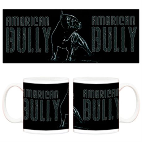 Taza American bully diseño 3 Perro