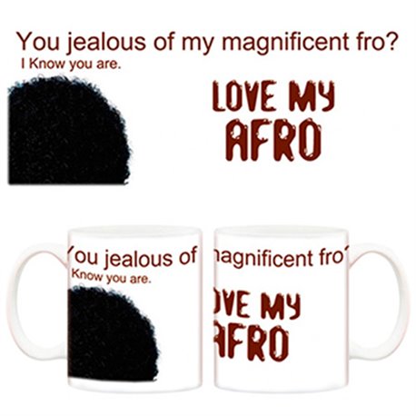 Taza Love my afro