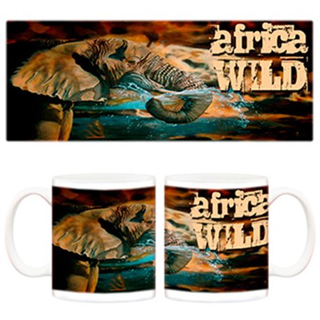 Taza África Wild elefante