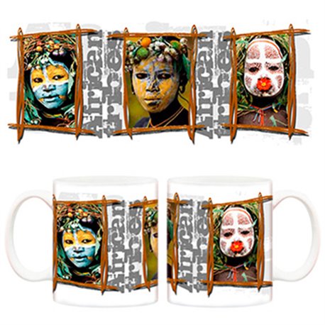 Taza Personas de tribus africanas mundo