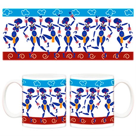 Taza África Bailes tribales africanos