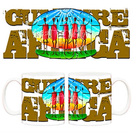 Taza Cultura africana 4 África