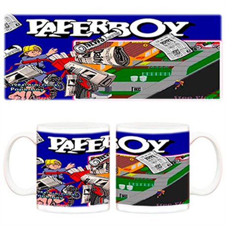 Taza Videojuego Paperboy