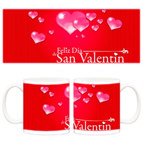 Taza Feliz día de San Valentín