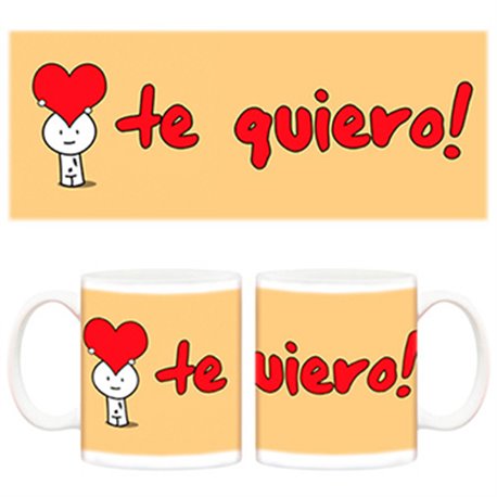 Taza Te quiero regalo San Valentín