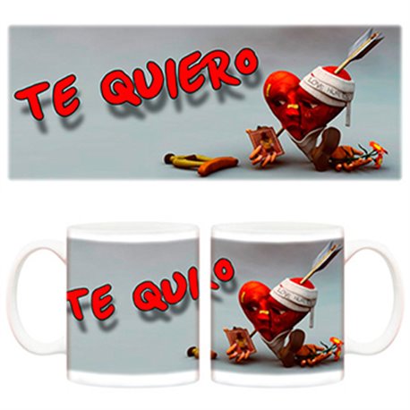 Taza Te quiero regalo de amor