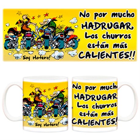 Taza de Motero madrugar