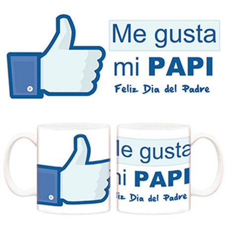 Taza Me Gusta mi Papi