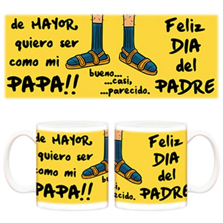 Taza de mayor quiero ser como mi Papa