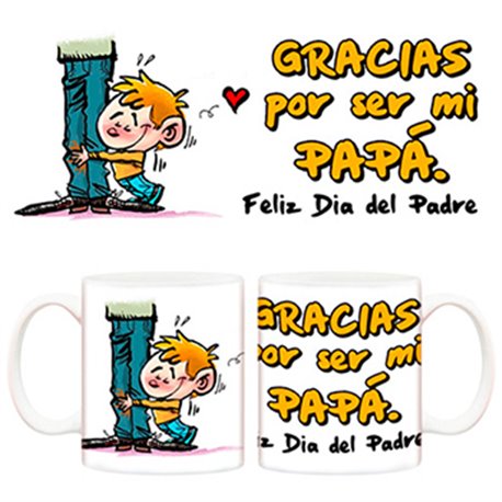 Taza gracias por ser mi papá