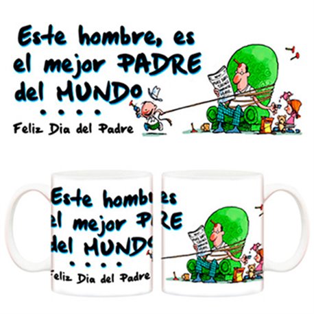 Taza Este hombre es el mejor padre del Mundo