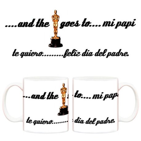 Taza el Oscar a mejor padres es para feliz día del Padre
