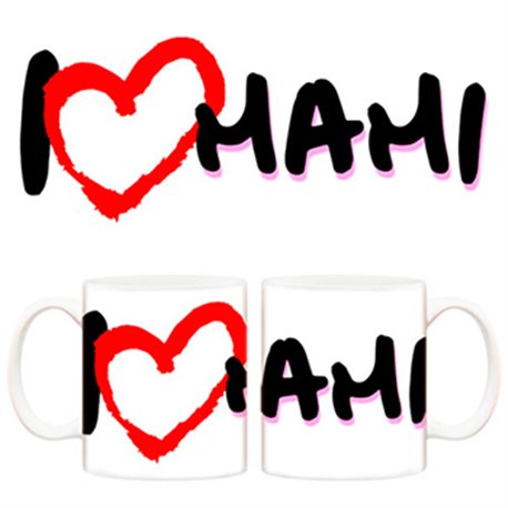Taza I love mami