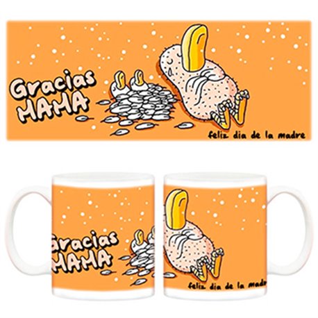 Taza gracias mamá