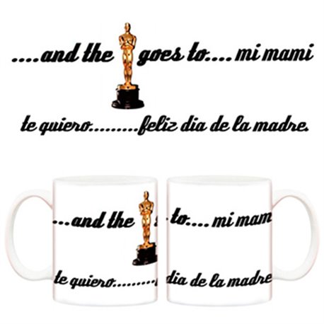 Taza and the oscar goes to mi mami
