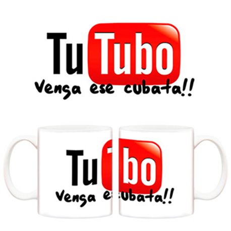Taza Tu Tubo, venga ese cubata!!