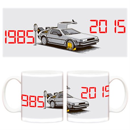 Taza Regreso al futuro 1985 2015