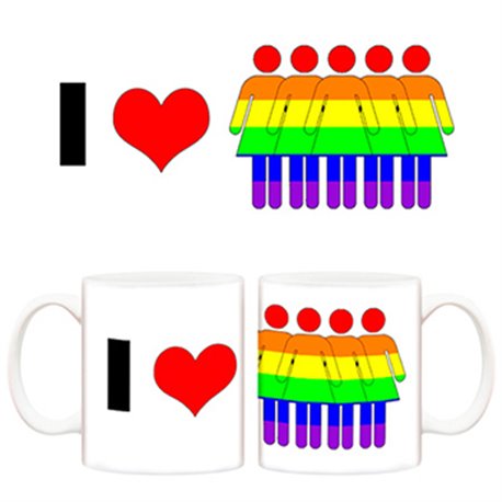 Taza de amor lesbianas chicas San Valentín Orgullo Gay LGBT