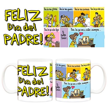 Taza Feliz día del padre 19 de Marzo