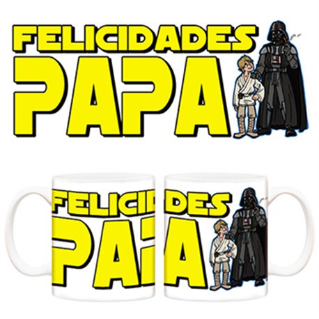 Taza Star Wars Felicidades Papá