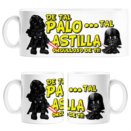Taza Star Wars Darth Vader de tal palo tal astilla orgulloso de ti
