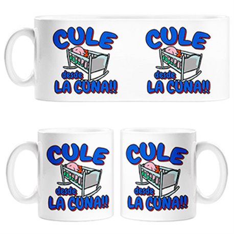 Tazas Culé desde la cuna Barcelona fútbol