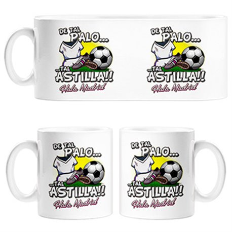 Tazas De tal palo tal astilla Madrid fútbol