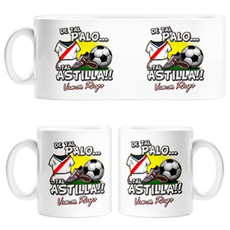 Tazas De tal palo tal astilla Rayo Vallecano fútbol