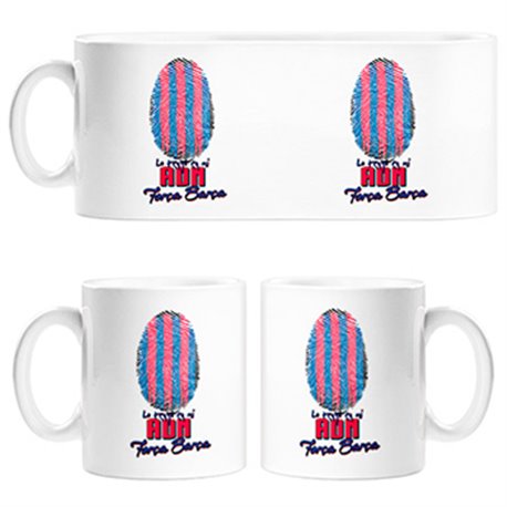 Tazas lo tengo en mi ADN Barcelona fútbol
