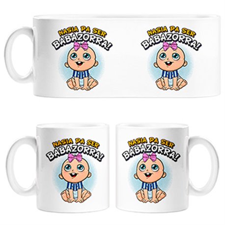 Tazas nacida para ser Babazorra Alavés fútbol