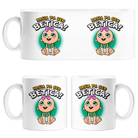 Tazas nacida para ser Bética Betis fútbol
