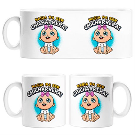 Tazas nacida para ser Chicharrera Tenerife fútbol