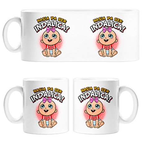 Tazas nacida para ser Indálica Almería fútbol