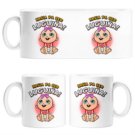 Tazas nacida para ser Luguiña Lugo fútbol