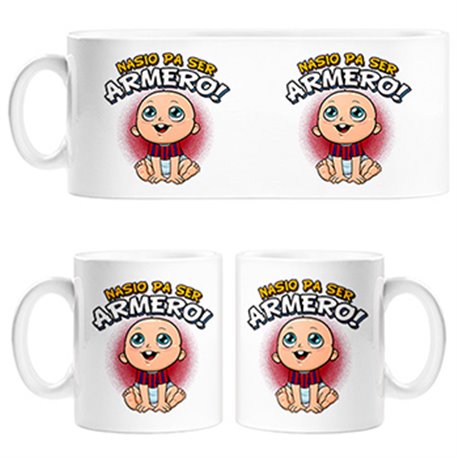 Tazas nacido para ser Armero Eibar fútbol