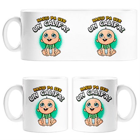 Tazas nacido para ser Califa Córdoba fútbol