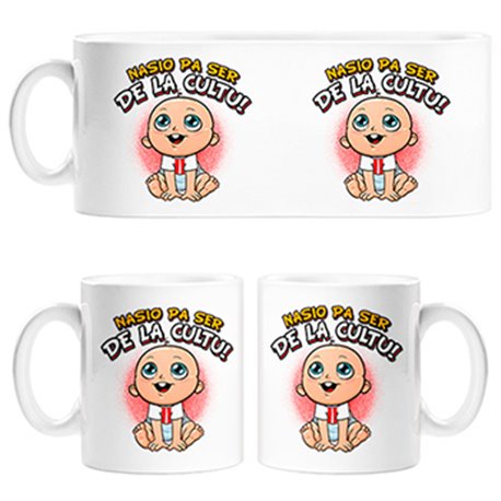 Tazas nacido para ser de la Cultu Cultural Leonesa fútbol