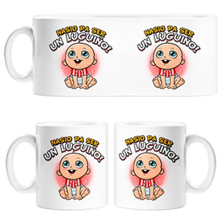 Tazas nacido para ser Luguiño Lugo fútbol