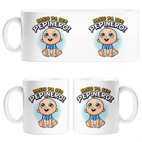 Tazas nacido para ser Pepinero Leganés fútbol