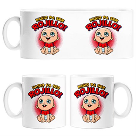 Tazas nacido para ser Rojillo Osasuna fútbol