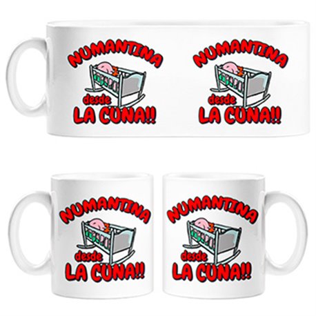 Tazas Numantina desde la cuna Numancia fútbol
