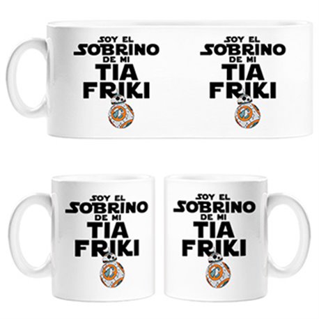 Taza Star Wars BB 8 Soy el sobrino de mi tía friki