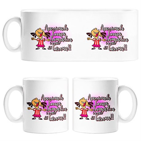 Taza Apassionada guapa simpàtica i a més de Girona